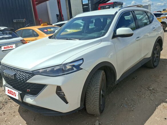 2022 Haval F7 I Рестайлинг, белый, 2016000 рублей