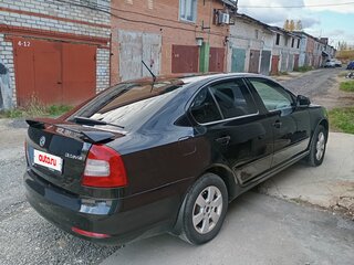2013 Skoda Octavia II (A5) Рестайлинг, чёрный, 1100000 рублей, вид 3