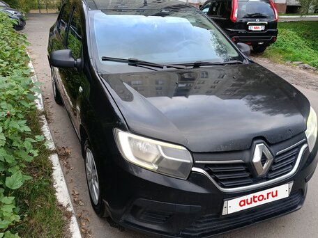 2019 Renault Logan II Рестайлинг, чёрный, 620000 рублей, вид 2