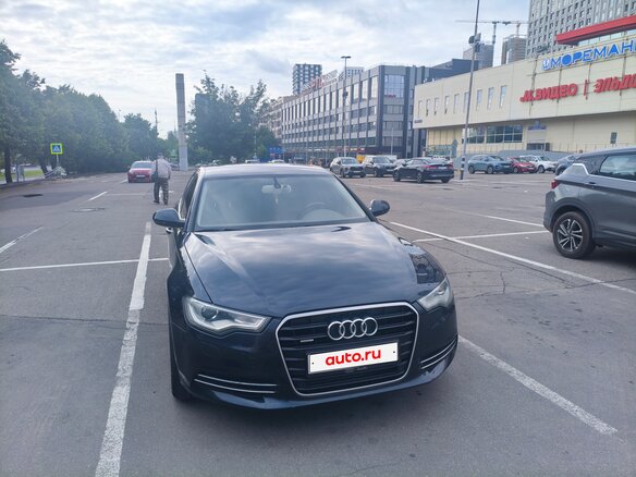 2011 Audi A6 IV (C7), чёрный, 2000000 рублей - вид 1