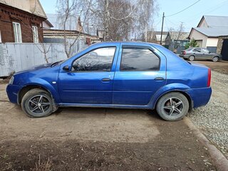 2007 Renault Logan I, синий, 180000 рублей, вид 4