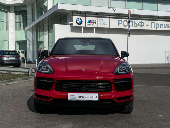 2020 Porsche Cayenne Coupé III, красный, 6549000 рублей - вид 1