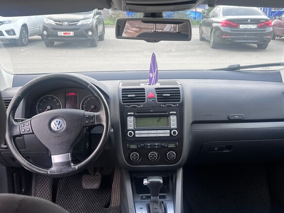 2008 Volkswagen Jetta V, чёрный - вид 9