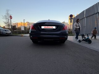 2016 Mercedes-Benz S-Класс 500 Long 9G-TRONIC VI (W222, C217), чёрный, 3100000 рублей, вид 3