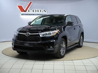 2015 Toyota Highlander III (XU50), чёрный, 2990000 рублей, вид 1