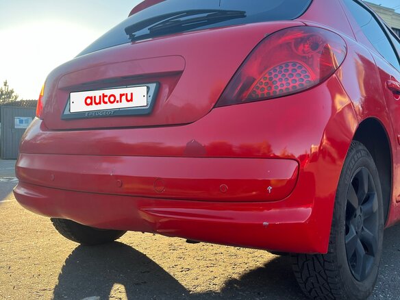 2007 Peugeot 207 I, красный, 270000 рублей - вид 14