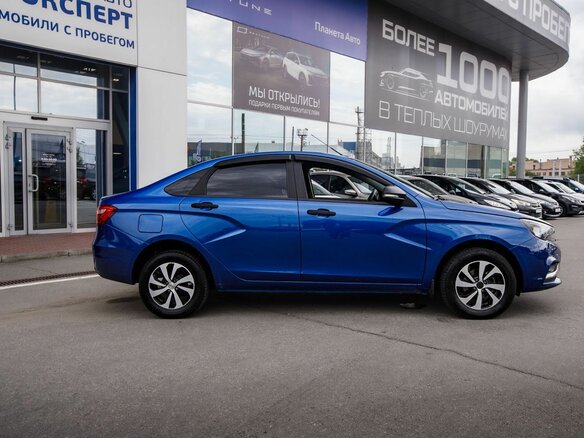 2020 Lada (ВАЗ) Vesta I, синий - вид 5