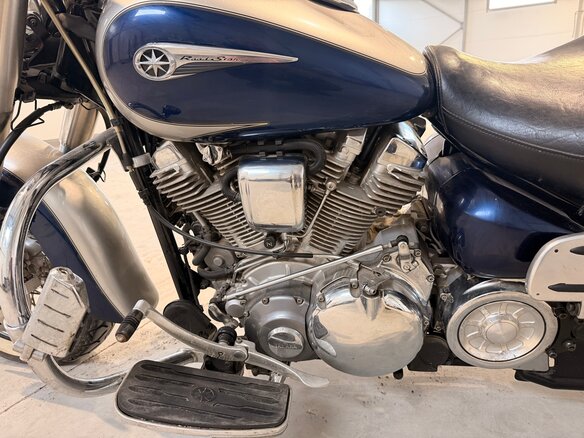 2007 Yamaha XV 1700 Road Star, синий, 645000 рублей - вид 8