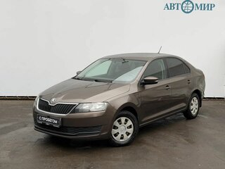 2018 Skoda Rapid I Рестайлинг, коричневый, 870000 рублей, вид 1