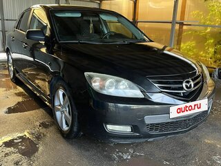 2007 Mazda 3 I (BK) Рестайлинг, чёрный, 650000 рублей, вид 3