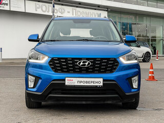 2020 Hyundai Creta I Рестайлинг, синий, 1847000 рублей, вид 2