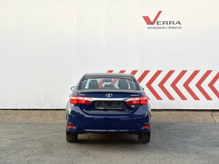 2013 Toyota Corolla XI (E160, E170, E180), синий, 1370000 рублей, вид 4