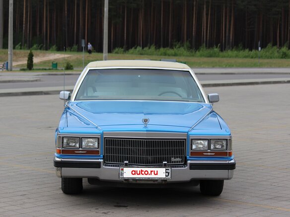 1989 Cadillac Brougham, синий, 2500000 рублей - вид 1