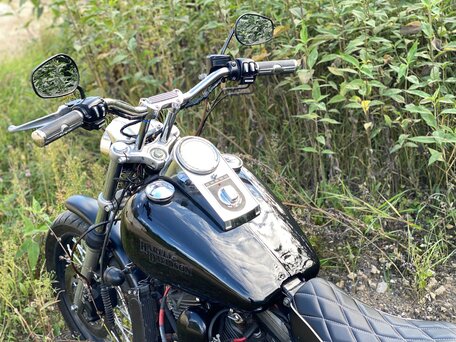 1997 Harley-Davidson Dyna Super Glide, чёрный, 600000 рублей, вид 1