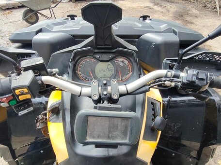 2014 BRP Can-Am Outlander XT-P 1000R, жёлтый, 850000 рублей, вид 4