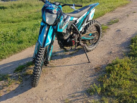 2023 Motoland CRF250 Enduro, голубой, 120000 рублей, вид 4