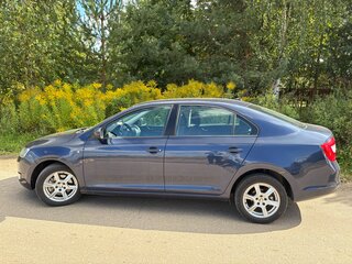 2017 Skoda Rapid I, синий, 1200000 рублей, вид 3