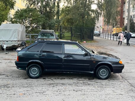 2009 Lada (ВАЗ) 2114, серый, вид 3