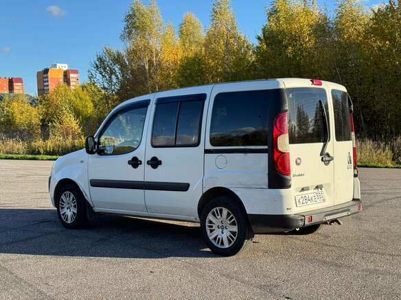 2014 Fiat Doblo I Рестайлинг, белый - вид 6
