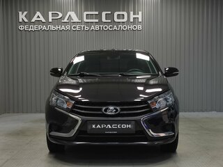 2018 Lada (ВАЗ) Vesta I, чёрный, 929000 рублей, вид 3