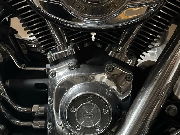 2007 Harley-Davidson Heritage, синий, 950000 рублей - вид 4