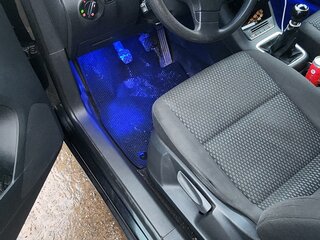2008 Volkswagen Tiguan I, чёрный, 1100000 рублей, вид 4