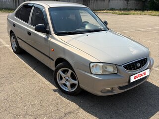 2009 Hyundai Accent ТагАЗ II, бежевый, 495000 рублей, вид 2