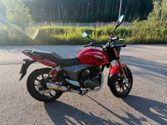 2012 Stels Flame 200, красный, 120000 рублей - вид 5