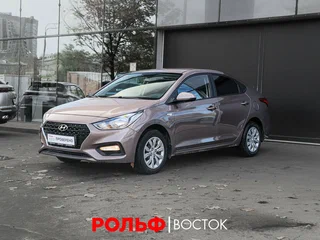 2018 Hyundai Solaris II, коричневый, 1550000 рублей, вид 1