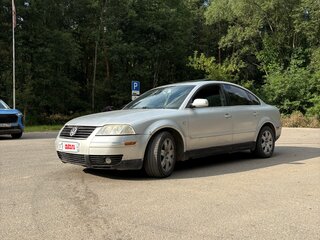 2001 Volkswagen Passat B5 Рестайлинг, серебристый, 345000 рублей, вид 2