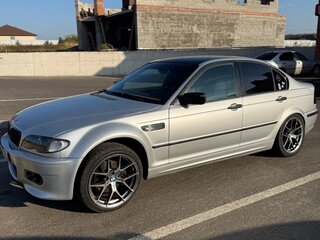2004 BMW 3 серии 318i IV (E46) Рестайлинг, серебристый, 860000 рублей, вид 2