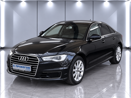 2015 Audi A6 IV (C7) Рестайлинг, чёрный, 1865000 рублей, вид 1