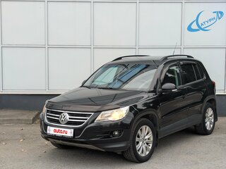 2009 Volkswagen Tiguan I, чёрный, 985000 рублей, вид 1