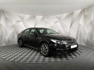 2018 Kia Optima IV Рестайлинг, чёрный, 1595950 рублей, вид 3