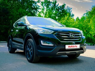 2013 Hyundai Santa Fe III, чёрный, 1800000 рублей, вид 2
