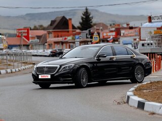 2013 Mercedes-Benz S-Класс 500 Long VI (W222, C217), чёрный, 2550000 рублей, вид 2