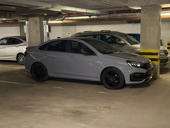 2026 Lada (ВАЗ) Vesta Sport I Рестайлинг (NG), серый, 2410000 рублей - вид 3