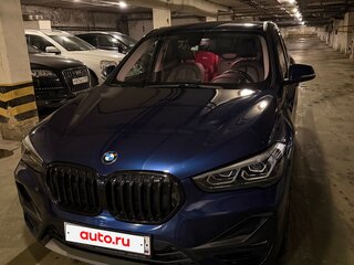 2020 BMW X1 18i sDrive II (F48) Рестайлинг, синий, 3650000 рублей, вид 2