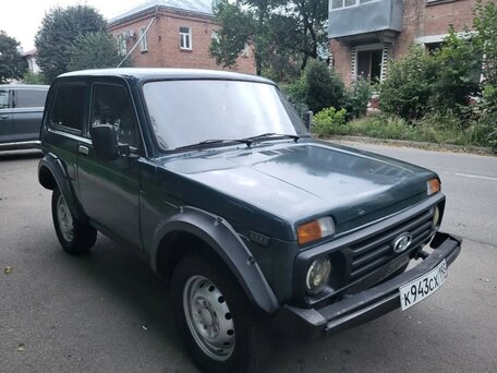 1999 Lada (ВАЗ) 2121 (4x4) I Рестайлинг, синий, 200000 рублей, вид 2