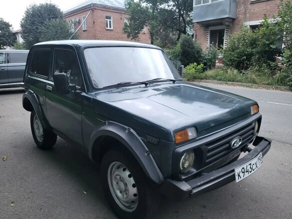1999 Lada (ВАЗ) 2121 (4x4) I Рестайлинг, синий, 200000 рублей - вид 1