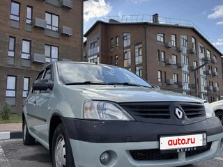 2007 Renault Logan I, зелёный, 330000 рублей, вид 3