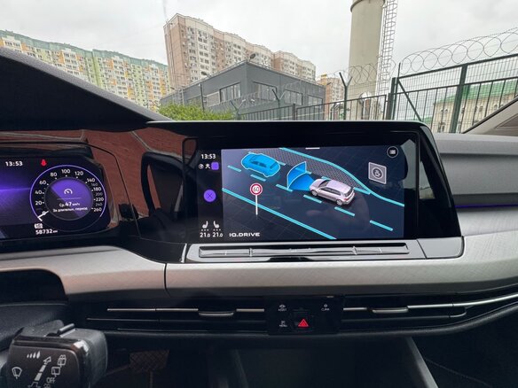 2021 Volkswagen Golf VIII, синий - вид 19