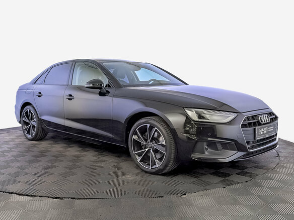 2022 Audi A4 35 TFSI V (B9) Рестайлинг, чёрный, 3950000 рублей - вид 2