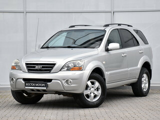 2009 Kia Sorento I Рестайлинг, серебристый, 845000 рублей, вид 1