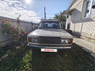 1986 Lada (ВАЗ) 2107, бежевый, 90000 рублей, вид 3