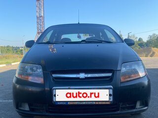 2005 Chevrolet Aveo I, чёрный, 210000 рублей, вид 2
