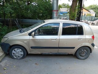 2007 Hyundai Getz I Рестайлинг, бежевый, 350000 рублей, вид 4