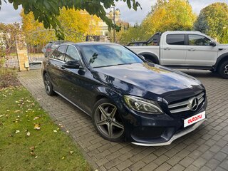 2017 Mercedes-Benz C-Класс 200 IV (W205), синий, 2450000 рублей, вид 1