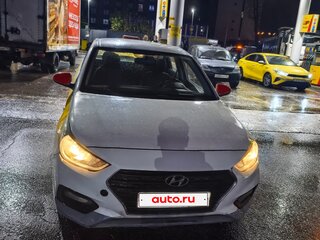 2017 Hyundai Solaris II, белый, 599999 рублей, вид 1