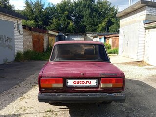 2004 Lada (ВАЗ) 2107, пурпурный, 80000 рублей, вид 3